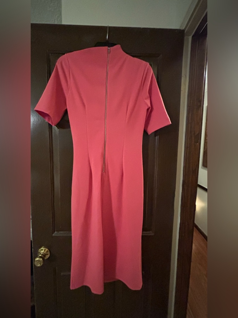 Maggy London Coral Midi Sheath Dress - Picture 2 of 4